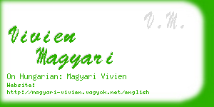 vivien magyari business card